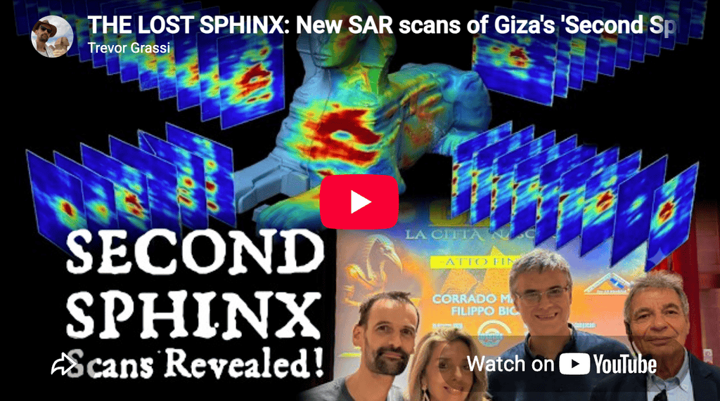 Cover image for 'The Lost Sphinx: Second Sphinx scans revealed'